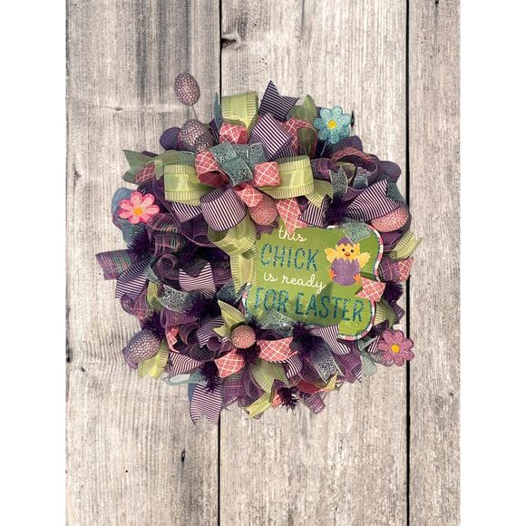Easter Door Wreath